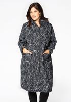 Yoek Raincoat wide SCRATCH | Zwart | Maat 56
