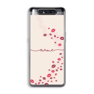 Kusjes: Samsung Galaxy A80 Transparant Hoesje
