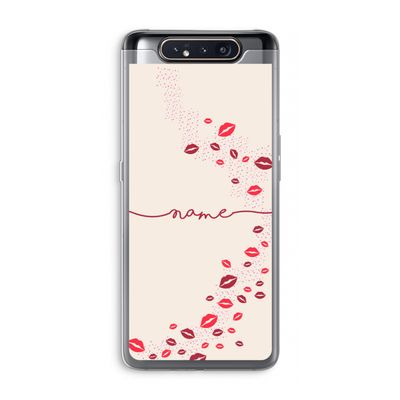 Kusjes: Samsung Galaxy A80 Transparant Hoesje