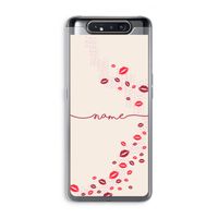 Kusjes: Samsung Galaxy A80 Transparant Hoesje