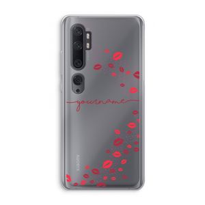 Kusjes: Xiaomi Mi Note 10 Pro Transparant Hoesje