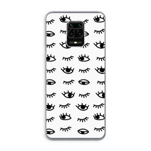 Eye pattern #2: Xiaomi Redmi Note 9 Pro Transparant Hoesje