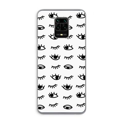 Eye pattern #2: Xiaomi Redmi Note 9 Pro Transparant Hoesje
