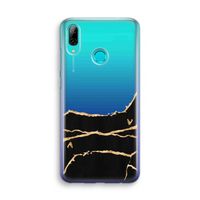 Gouden marmer: Huawei P Smart (2019) Transparant Hoesje
