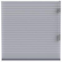 Leen Bakker - Plisségordijn Dubbel 25mm Verduisterend - Licht (20030) - Polyester - Grijs - 120x10x10 Cm