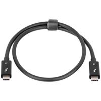 Akyga USB-kabel Thunderbolt stekker, Thunderbolt stekker 0.50 m Zwart AK-USB-33 Akyga USB-kabel Thunderbolt stekker, Thunderbolt stekker 0.50 m Zwart AK-USB-33