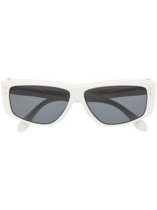 Isabel Marant Eyewear lunettes de soleil à monture rectangulaire - Blanc