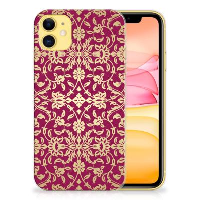 Siliconen Hoesje Apple iPhone 11 Barok Pink
