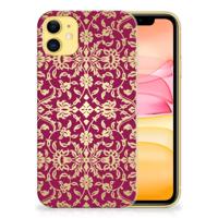 Siliconen Hoesje Apple iPhone 11 Barok Pink