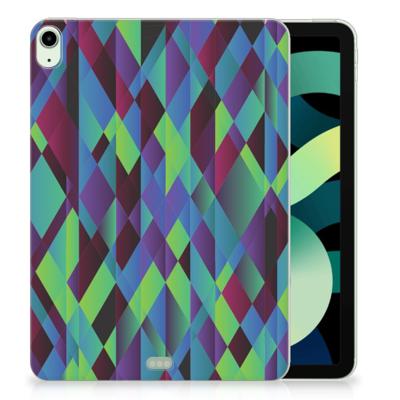 iPad Air (2020/2022) 10.9 inch Back Cover Abstract Green Blue iPad Air (2020/2022) 10.9 inch Back Cover Abstract Green Blue