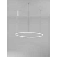 Lyora Ronde hanglampTarquin wit Ø 80cm - 9345604