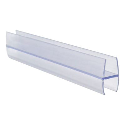 Riko universele waterkering douche wand 10 mm lengte 123 cm
