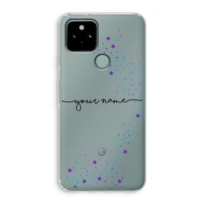 Sterren: Google Pixel 5 Transparant Hoesje