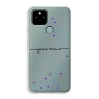 Sterren: Google Pixel 5 Transparant Hoesje