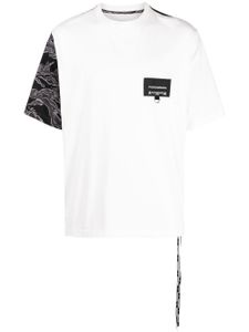 Mastermind World t-shirt à patch logo poitrine - Blanc