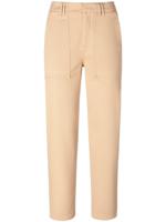 Enkellange Feminine Fit-broek haaksluiting Van DAY.LIKE beige