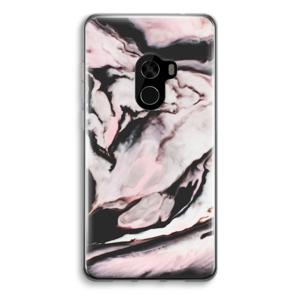 Roze stroom: Xiaomi Mi Mix 2 Transparant Hoesje