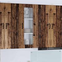 Keukenkast Kalmar Oudhout 40 x 31 x 100 cm Bewerkt hout