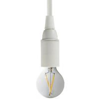 Fitting lamp wit e14 glad voor kleine schroeffittingen - thumbnail