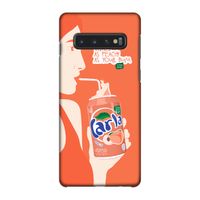 Peach please!: Samsung Galaxy S10 4G Volledig Geprint Hoesje