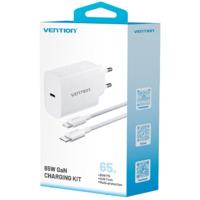 Oplader Vention G14W0-EU 65 W Zwart