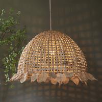 Rivièra Maison Hanglamp Marisol Bananenblad, 80cm - Naturel