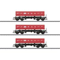 Märklin 48458 H0 3-delige zijkantelwagenset FAS van de DB Schenker Rail Polka SA