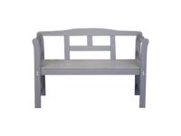 Tuinbank FSC grenen hout 113x40x75cm gri