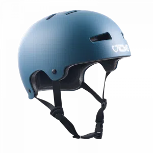 Evolution Solid Color Satin Teal - Skate Helm