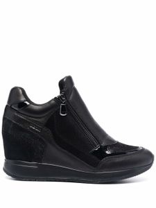 Geox baskets montantes à design à empiècements - Noir