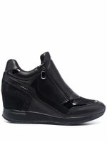 Geox baskets montantes à design à empiècements - Noir