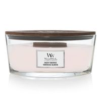 WoodWick Sheer Tuberose Ellipse kaars Ellips Roze 1 stuk(s) - thumbnail