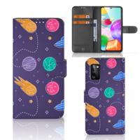 Samsung Galaxy A41 | Wallet Case | met Pasjes | Space