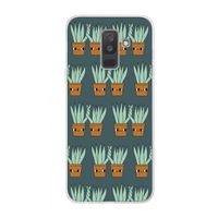 Sansevieria: Samsung Galaxy A6 Plus (2018) Transparant Hoesje