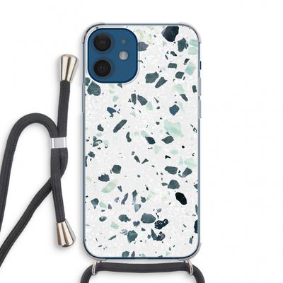 Terrazzo N°2: iPhone 12 mini Transparant Hoesje met koord