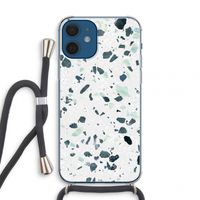 Terrazzo N°2: iPhone 12 mini Transparant Hoesje met koord