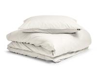 Primaviera Deluxe Egyptisch Katoen Uni Dekbedovertrek Creme 135 x 200 cm