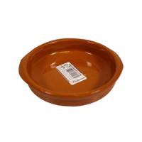 Tapas schaaltje - Alicante - terracotta - 12 cm - met handvatten - bakje