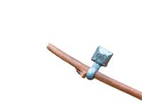 Takkengeleiders metaal max. dia. 10mm set a 10 stuks Nature - Nature