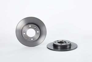 Remschijf COATED DISC LINE BREMBO, Remschijftype: Massief, u.a. für Citroën, Peugeot