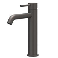 IVY Concord Wastafelmengkraan - opbouw - middelhoog - coldstart - RVS316 - geborsteld carbon black PVD 6100404
