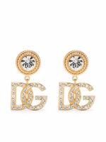 Dolce & Gabbana boucles d'oreilles DG à ornements strassés - thumbnail