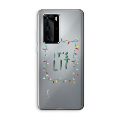 It's Lit: Huawei P40 Pro Transparant Hoesje