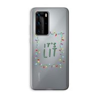 It's Lit: Huawei P40 Pro Transparant Hoesje
