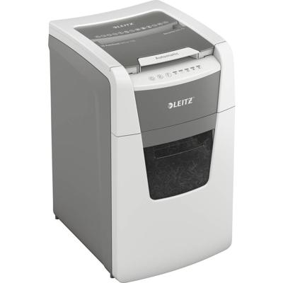 Leitz IQ Autofeed Office 150 P4 Papierversnipperaar Cross cut 4 x 30 mm 44 l Aantal bladen (max.): 150 vellen Veiligheidsniveau 4 Ook geschikt voor Paperclips,