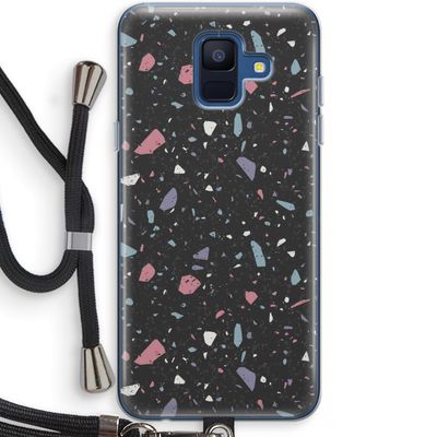Terrazzo N°16: Samsung Galaxy A6 (2018) Transparant Hoesje met koord