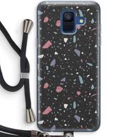 Terrazzo N°16: Samsung Galaxy A6 (2018) Transparant Hoesje met koord