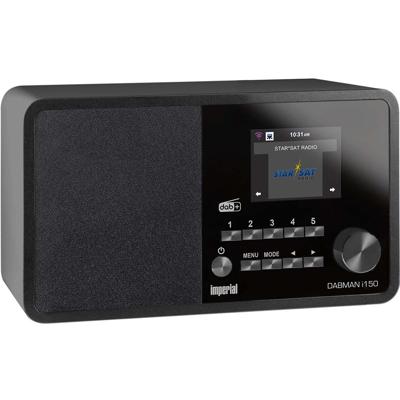 Imperial DABMAN i150 Compacte Hybride Radio voor Internet / DAB+ / FM Zwart - 22-261-00