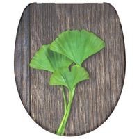 SCHÜTTE toiletbril met soft-close ginkgo & wood