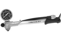 Trivio - fietspomp vorkpomp met drukmeter schrader